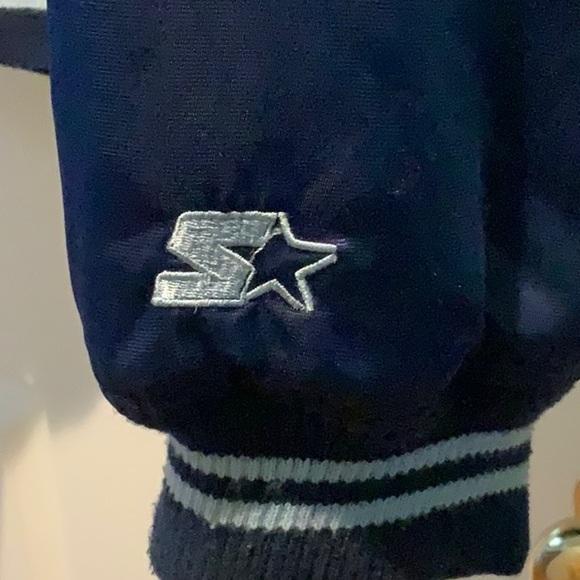 Vintage UNC TARHEELS quilted satin bomber jacket - Picture 3 of 8